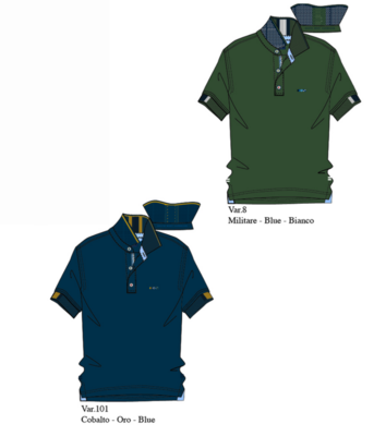 POLO CONFORMATA UOMO M/M 42L9629C Tellini S.r.l. Wholesale Clothing